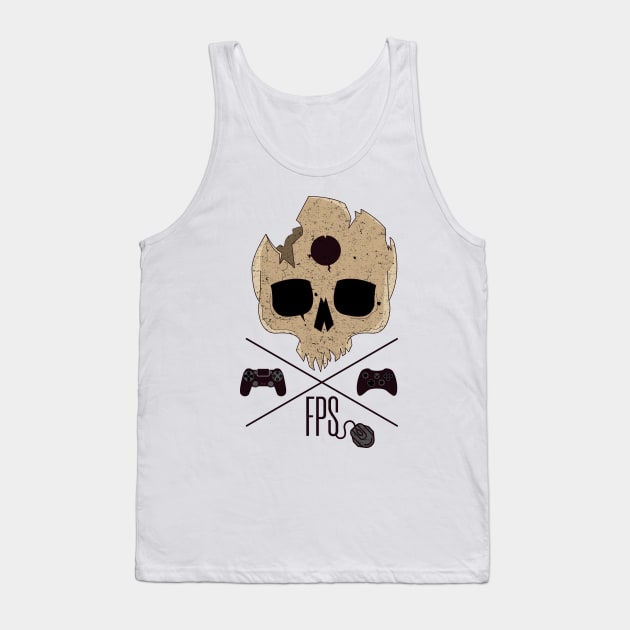 FPS Games Tank Top by Sons of Skull